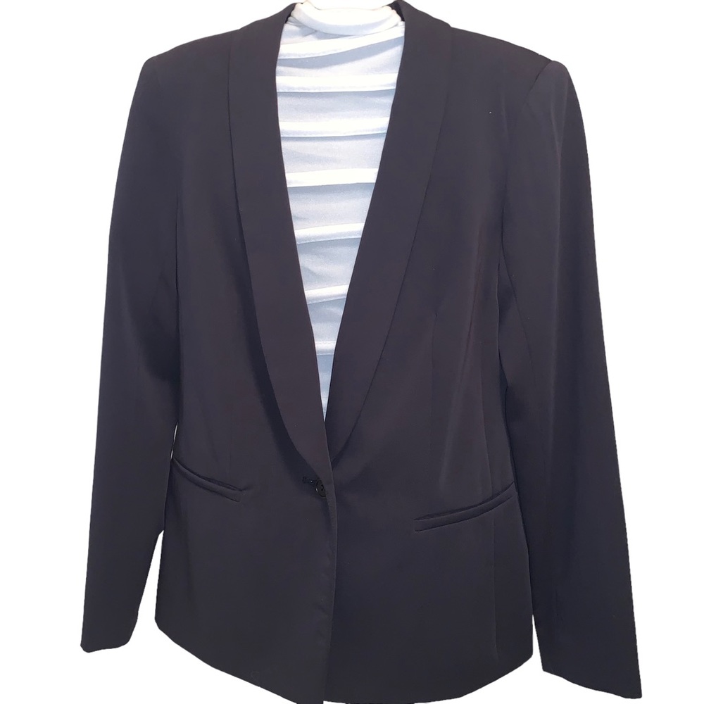 Trina Turk Blazer Black Sz 4